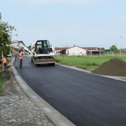 Izvanredno održavanje dionice županijske ceste ŽC4212 u naselju Donja Vrba (lipanj 2017.)